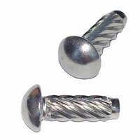 UDS018S #0 X 1/8" Round Head, Type U, Drive Screw, 18-8 Stainless